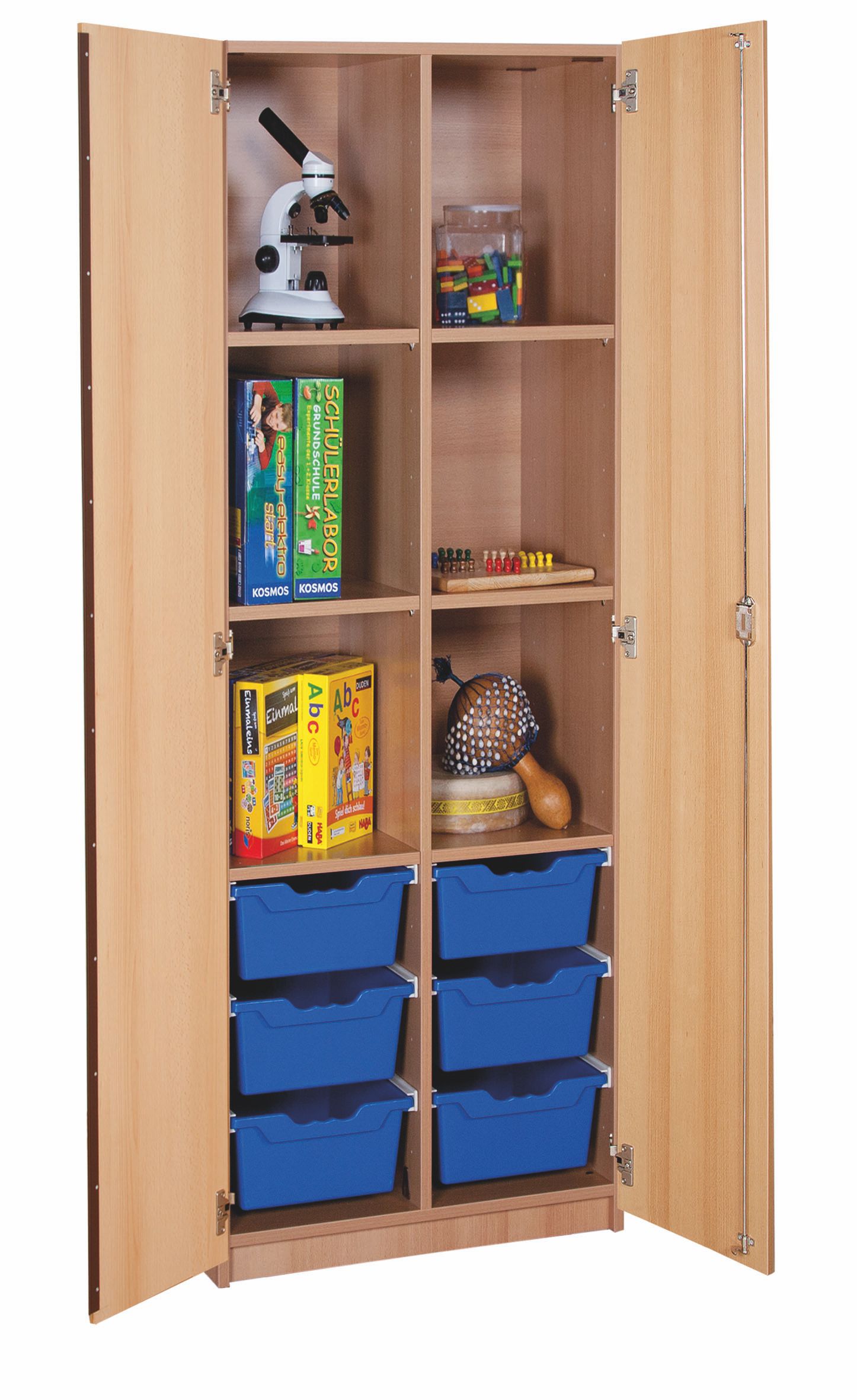 ErgoTray Schrank mit 6 Boxen L